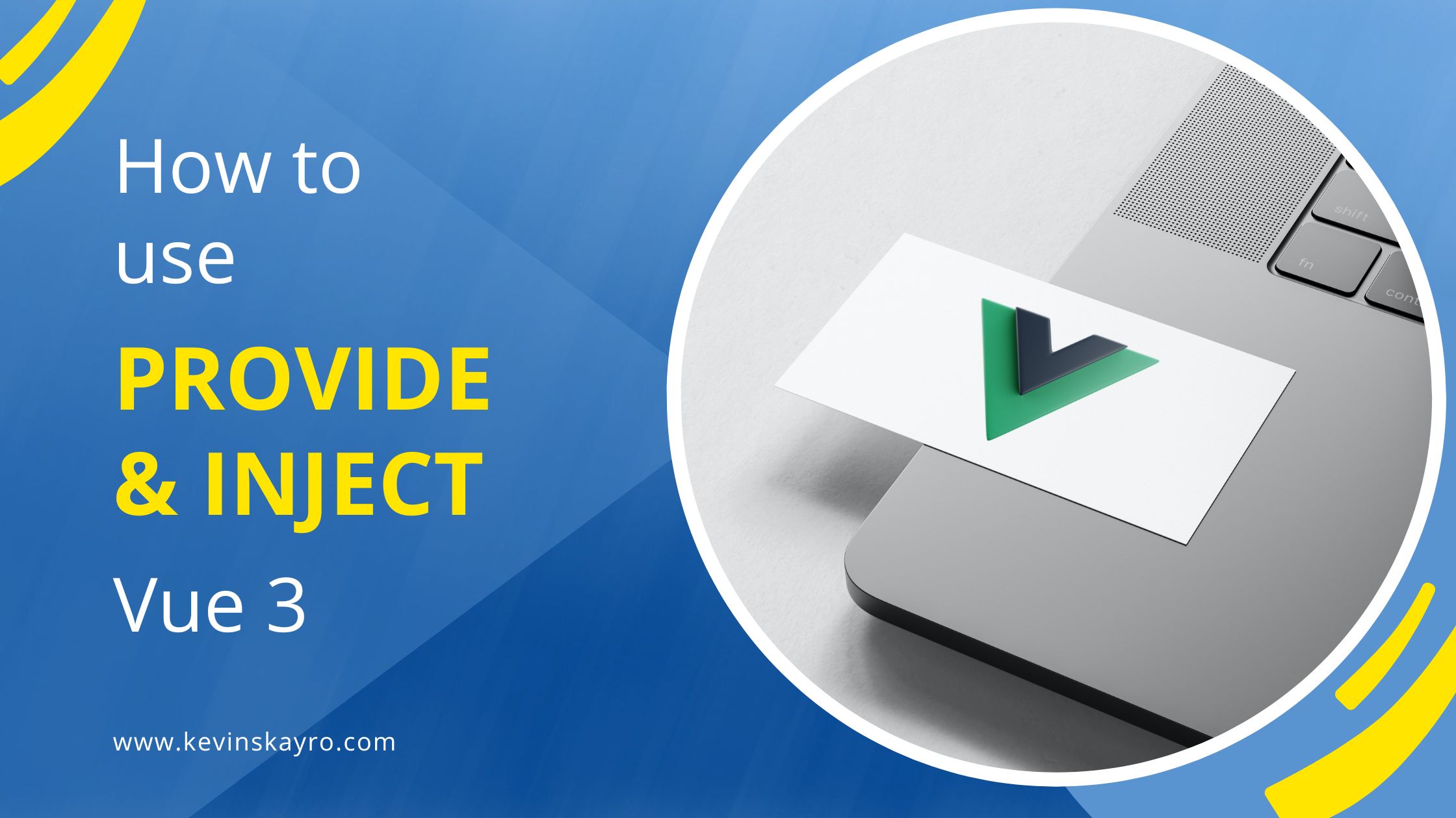 vue 3 provide inject from child to parent